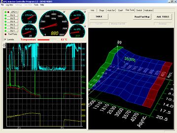 LPG ECU Software